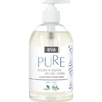 Mýdlo Eva Natura PURE Tekuté mýdlo Len 500 ml