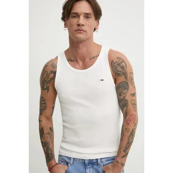 Pánské tričko Bavlněné tričko Tommy Jeans 2-pack DM0DM20769 béžová 01X, vel. XL