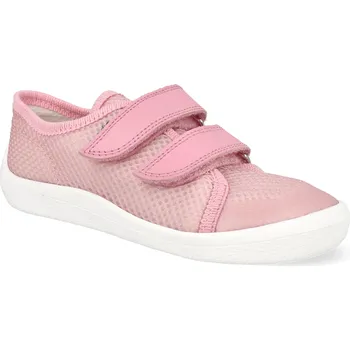 Barefoot dětské plátěnky Beda - Playful BFN Liana růžové Velikost: 35