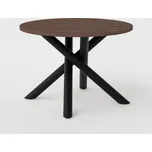 Falco Jídelní stůl Osman kulatý ořech visconsin