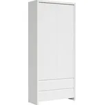 Black Red White KASPIAN skříň REG2D2S bílá/bílá matná