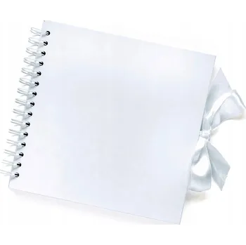 Kancelářský papír Album k dozdobení BÍLÝ 35 listů 205x205mm