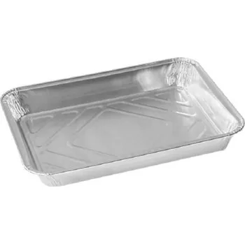 Jednorázové nádobí Menu box hliníkový 227x117x39 - 1 sekce / 1ks