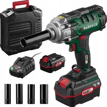 PARKSIDE akumulátorový rázový utahovák PASSK 20-Li C4 20 V včetně akumulátor a nabíječky