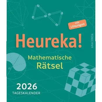 Kalendář Heureka! Mathematische Rätsel 2026: Tageskalender mit Lösungen – Heinrich Hemme (DE)