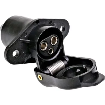 Elektrická zásuvka Zásuvka 3 PIN Konektor 3-PINOVÝ pro Přívěsy