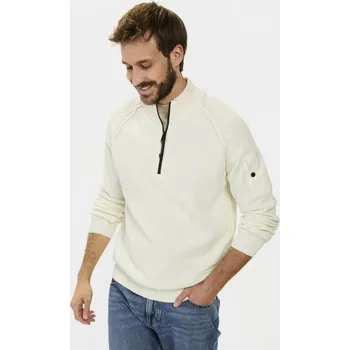 Pánský svetr SVETR CAMEL ACTIVE TROYER 1/1 ARM ECRU