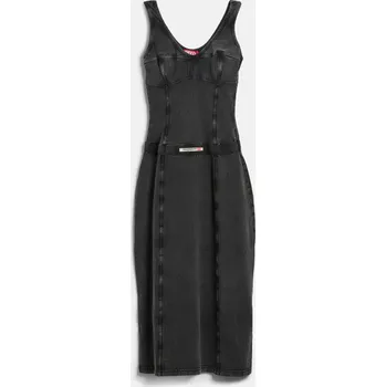 Dámské šaty ŠATY DIESEL D-INNY DRESS BLACK