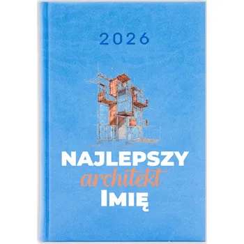 Kalendář Knižkový kalendář 2026 A5 FunnyCase modrý