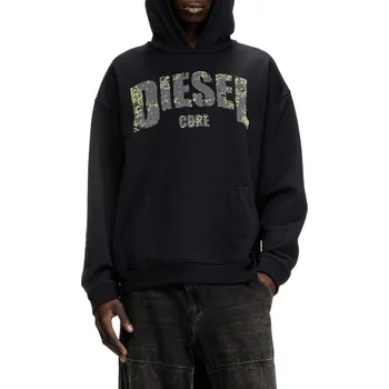 Pánská mikina MIKINA DIESEL S-BOXT-HOOD-R13 SWEAT-SHIRT BLACK