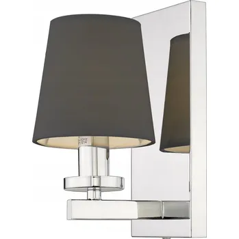 Nástěnné svítidlo Nástěnná LAMPA se stínidlem LONDON W01014BK Cosmolight