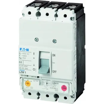 vypínač VYPÍNAČ 3P 160A 36kA (NÁHRADA ZA PMC1-160-3) EATON LZMC1-A160-I 111897
