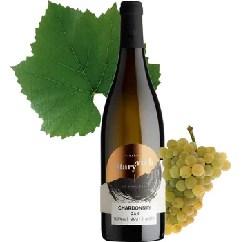 Víno Víno Starý vrch Chardonnay 2021 OAK 750 ml