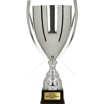 Impozantní VYSOKÝ stříbrný Pohár 68 cm + gravírování DÁREK