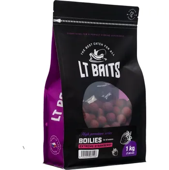 Boilies Boilies LT Baits Extreme Strawberry 1kg Průměr: 20 mm, Hmotnost: 1 kg