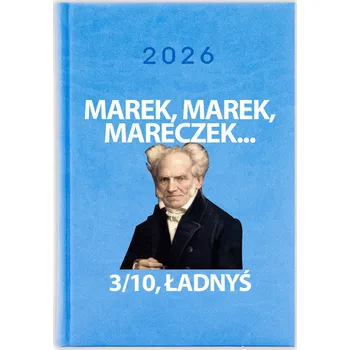 Kalendář Knižkový kalendář 2026 A5 FunnyCase modrý