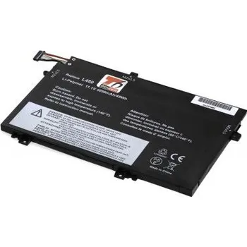 Notebook Baterie T6 Power Lenovo ThinkPad L480, L490, L580, L590, L15 Gen 1, 4050mAh, 45Wh, 3cell, (NBIB0182)