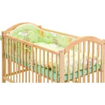 Povlečení do postýlky 3dílné - Scarlett Mráček - zelená 90 x 120 cm