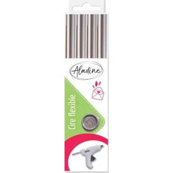 Pečeť Pečetní vosk Aladine, 20 ks - stříbrný