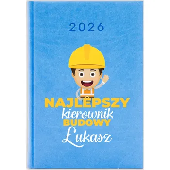 Kalendář Knižkový kalendář 2026 A5 FunnyCase modrý