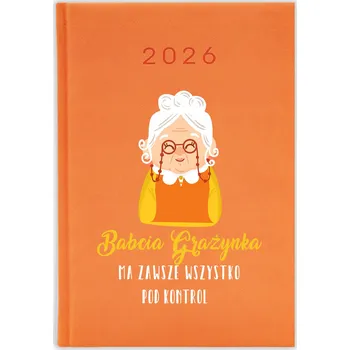 Kalendář Knižkový kalendář 2026 A5 FunnyCase modrý