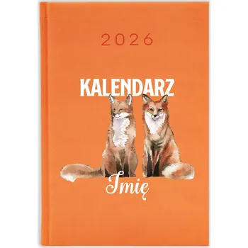 Kalendář Knižkový kalendář 2026 A5 FunnyCase modrý