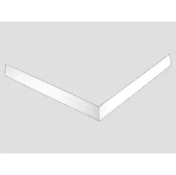 Sprchová vanička Lansanit Příslušenství - Krycí panel k obdélníkové vaničce, montážní nožičky, Gelcoat, bílá LANPANO