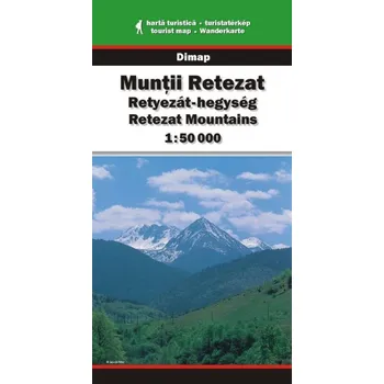 Dimap Muntii Retezat - turistická mapa