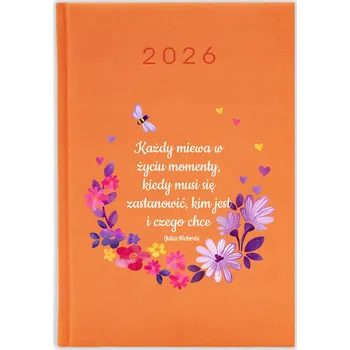 Kalendář Knižkový kalendář 2026 A5 FunnyCase modrý