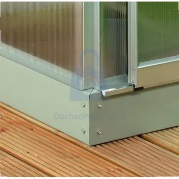 Příslušenství pro skleník Základna ke skleníku VENUS, LanitPlast 3800 zelená, balení 1 ks