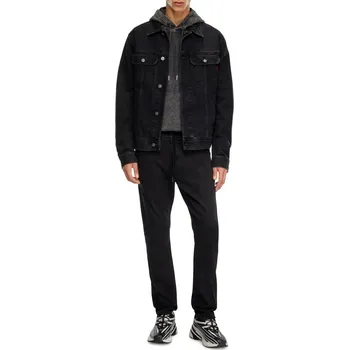 Pánské džíny DŽÍNY DIESEL 2032 D-KROOLEY-B JOGG SWEAT JE BLACK