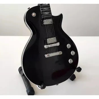 Elektrická kytara Miniatura kytary Music Legends PPT-MK200 Andy Larocque King Diamond ESP E-II Eclipse Black