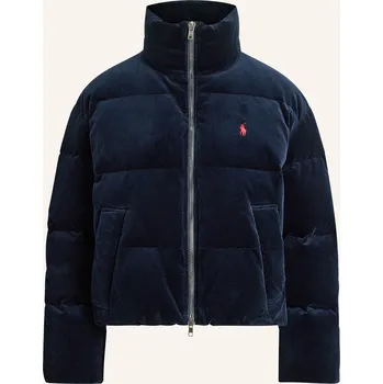 Polo Ralph Lauren Dámská Péřová Bunda Z Manšestru, tmavě...