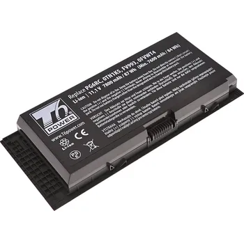 Baterie k notebooku Baterie T6 Power pro Dell Precision M6700, M6800, M4800, 7800mAh, 87Wh, 9cell NBDE0138