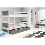 Falco Patrová postel Riky bílá/grafit