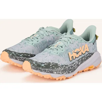 Dámské tenisky Hoka Dámské Trailové Boty Speedgoat 6, šedá / mátová, 39