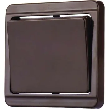 vypínač Tesla Stropkov Standard A0223 hnědý
