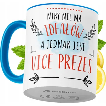 Hrnek Polidraw Hrnek Polidraw Pro Viceprezidenta na Prezidenta keramický 330 ml