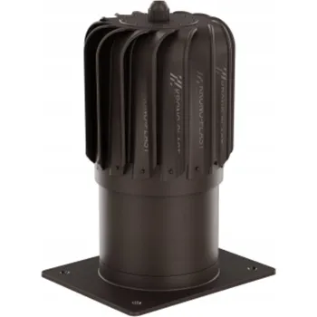 Vrták Otočná podélná hlavice s přírubou fi 150 RAL 8019