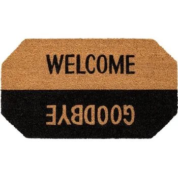 Rohožka Vstupní kokosová čistící rohož Welcome - Goodbye - 70 x 40 x 1,5 cm