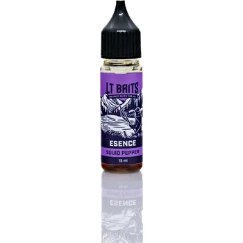 Návnadové aroma LT Baits SQUID PEPPER ATRACTIVE ESENCE 15ML