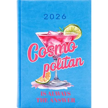 Kalendář Knižkový kalendář 2026 A5 Cute Cups vícebarevný