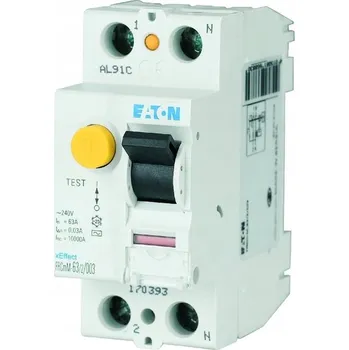 Proudový chránič Proudový chránič Eaton 230 V IP20 16 A
