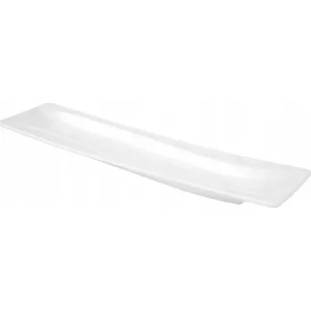 Servírovací mísa Ambition Relief Salsa bílá 25,8 x 7 cm