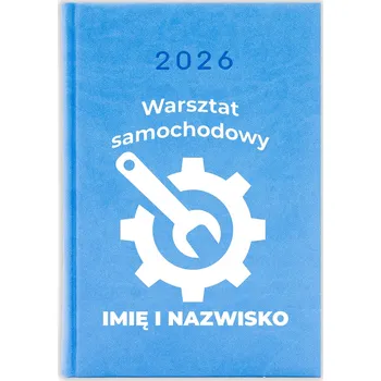Kalendář Knižkový kalendář 2026 A5 FunnyCase modrý
