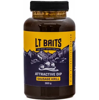 Návnadové aroma Dip LT Baits Sausage Krill 300 g