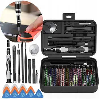 Šroubovák PROFESIONÁLNÍ SADA PŘESNÝCH ŠROUBOVÁKŮ 132 DÍLNÁ - TORX BITY