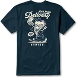 triko ETNIES Kick Push Tee NAVY/TAN velikost oblečení L