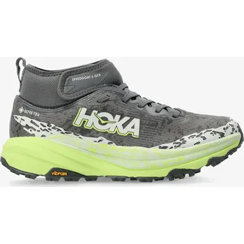 Dámská běžecká obuv Trailové boty Hoka Speedgoat 6 Mid GTX - outer orbit/lettuce