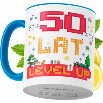 Hrnek Polidraw Hrnek Polidraw Narozeniny50 keramika 330 ml